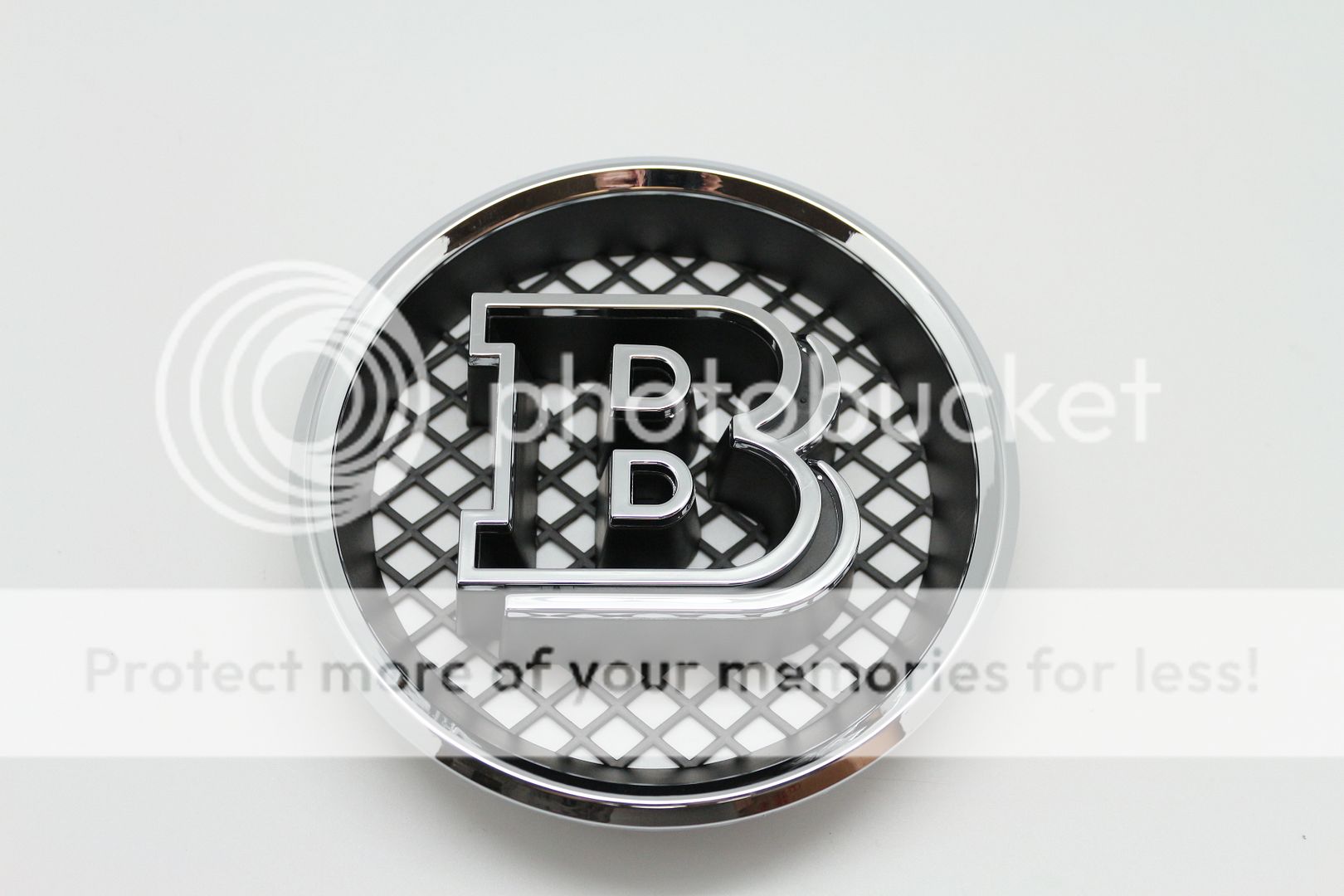 BRABUS Grille B Badge Emblem Logo For 85-14 Mercedes Benz W463 G63 G65 ...